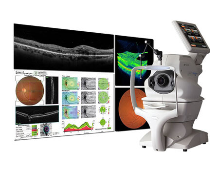 3D OCT-1 Maestro Topcon s fundus kamerou